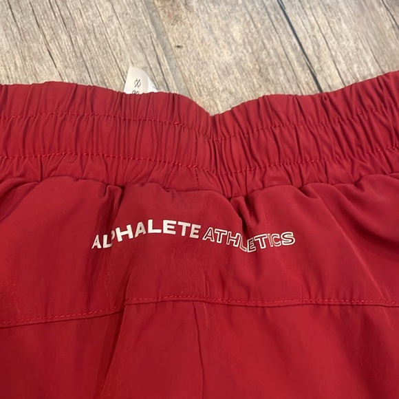 Alphalete Vibrant Red Shorts - Picture 2 of 7